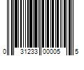 Barcode Image for UPC code 031233000055