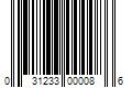 Barcode Image for UPC code 031233000086