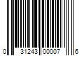 Barcode Image for UPC code 031243000076