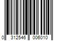 Barcode Image for UPC code 0312546006010