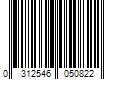 Barcode Image for UPC code 0312546050822