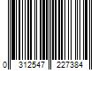 Barcode Image for UPC code 0312547227384