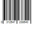 Barcode Image for UPC code 0312547238540