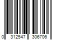 Barcode Image for UPC code 0312547306706