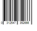 Barcode Image for UPC code 0312547352666