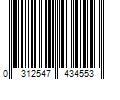 Barcode Image for UPC code 0312547434553. Product Name: 