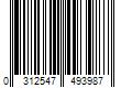 Barcode Image for UPC code 0312547493987