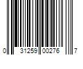 Barcode Image for UPC code 031259002767