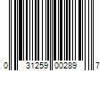 Barcode Image for UPC code 031259002897