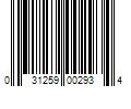 Barcode Image for UPC code 031259002934