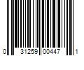 Barcode Image for UPC code 031259004471