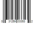 Barcode Image for UPC code 031259033532