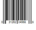 Barcode Image for UPC code 031262049988