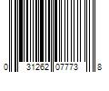 Barcode Image for UPC code 031262077738