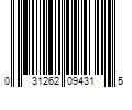 Barcode Image for UPC code 031262094315