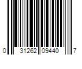 Barcode Image for UPC code 031262094407