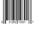 Barcode Image for UPC code 031262103017