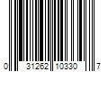 Barcode Image for UPC code 031262103307