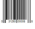 Barcode Image for UPC code 031293000088