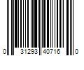 Barcode Image for UPC code 031293407160