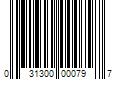 Barcode Image for UPC code 031300000797