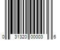 Barcode Image for UPC code 031320000036