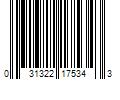 Barcode Image for UPC code 031322175343