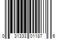 Barcode Image for UPC code 031333011876