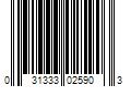 Barcode Image for UPC code 031333025903