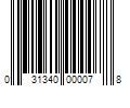 Barcode Image for UPC code 031340000078