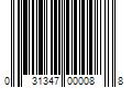 Barcode Image for UPC code 031347000088