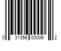 Barcode Image for UPC code 031356000062