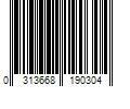 Barcode Image for UPC code 0313668190304