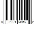 Barcode Image for UPC code 031374543152. Product Name: 