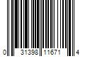 Barcode Image for UPC code 031398116714