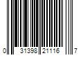 Barcode Image for UPC code 031398211167