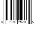 Barcode Image for UPC code 031398216605