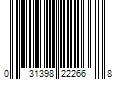 Barcode Image for UPC code 031398222668