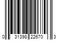 Barcode Image for UPC code 031398226703