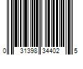 Barcode Image for UPC code 031398344025