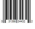 Barcode Image for UPC code 031398344322