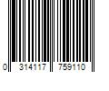 Barcode Image for UPC code 03141177591162