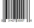 Barcode Image for UPC code 031427000076