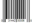 Barcode Image for UPC code 031442000068