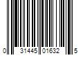 Barcode Image for UPC code 031445016325