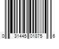 Barcode Image for UPC code 031445018756