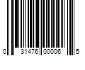 Barcode Image for UPC code 031476000065