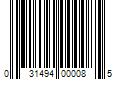 Barcode Image for UPC code 031494000085