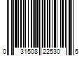 Barcode Image for UPC code 031508225305. Product Name: Motorcraft Air Filter