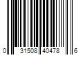 Barcode Image for UPC code 031508404786